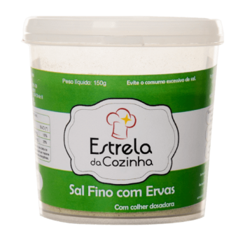 SAL FINO C/ ERVAS ESTRELA DA COZINHA 150 GR