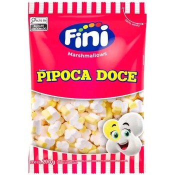 BALA FINI MARSHMALLOW PIPOCA DOCE 200 GR