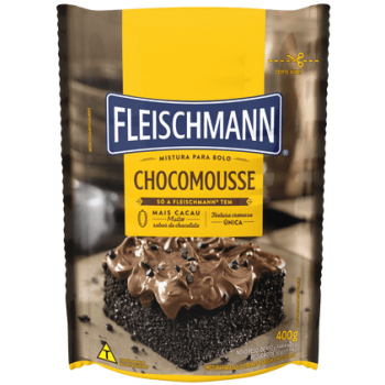 MISTURA PARA BOLO FLEISCHMANN CHOCOMOUSSE 400G