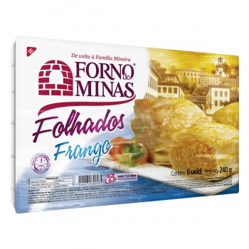 FOLHADO FORNO DE MINAS FRANGO 240 GR