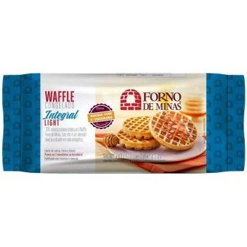 WAFFLE FORNO DE MINAS INTEGRAL LIGHT 280 GR