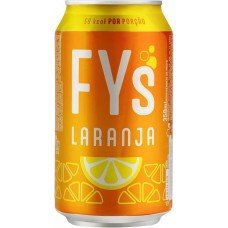 REFRIGERANTE FYS LARANJA LATA 350ML