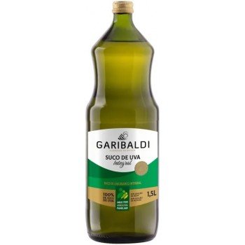 SUCO GARIBALDI UVA BRANCO INTEGRAL 1.5L