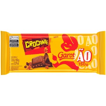 CHOCOLATE GAROTO CROCANTE 150G