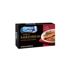 FILÉ DE SARDINHA G.COSTA AO MOLHO TOMATE 125 GR