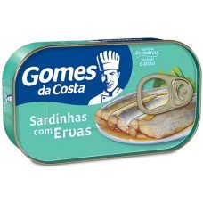 SARDINHA GOMES DA COSTA ERVAS 125G