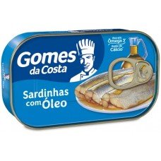 SARDINHA GOMES DA COSTA OLEO 125G