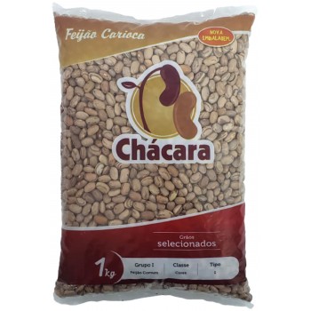 FEIJÃO CARIOCA CHACARA 1 KG