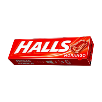 BALA HALLS MORANGO 28GR