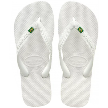 SANDALIAS HAVAIANAS BRASIL BRANCO 41/42