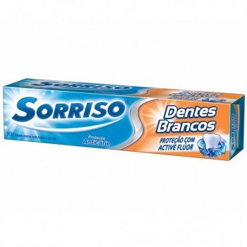 CREME DENTAL SORRISO DENTES BRANCOS 90 GR