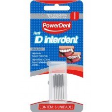 REFIL INTERDENTAL POWERDENT CILINDRICA 5 UN