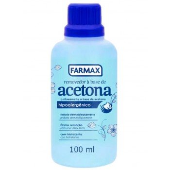 REMOVEDOR A BASE DE ACETONA FARMAX 100ML