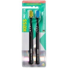 ESCOVA DENTAL KESS PRO 10 K EXTRA MACIAS C/ 2 UN