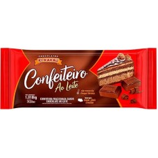 CHOCOLATE KI KAKAU CONFEITEIRO AO LEITE 1,01KG