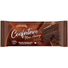 CHOCOLATE KI KAKAU CONFEITEIRO MEIO AMARGO 1,01KG