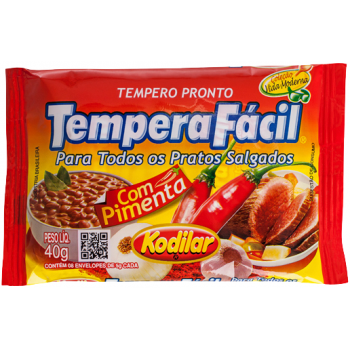 TEMPERO KODILAR FACIL COM PIMENTA 40 GR