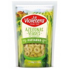 AZEITONA VERDE LA VIOLETERA FATIADA 120 GR