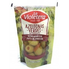 AZEITONA VERDE LA VIOLETERA SACHE  RECHEADA 100G