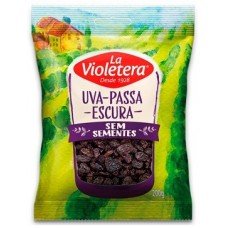 UVA PASSA LA VIOLETERA ESCURA SEM SEMENTE 150 GR