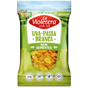 UVA PASSAS LA VIOLETERA BRANCA 100 GR