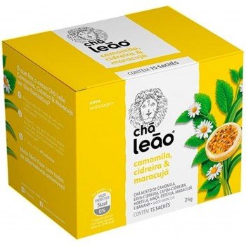 CHA LEÃO FUZE CAMOMILA/CIDREIRA/MARACUJÁ 24G