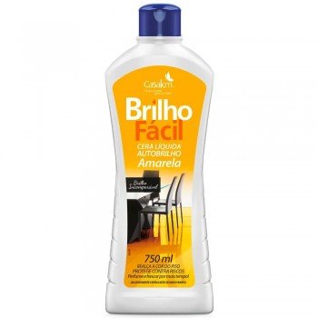 CERA BRILHO FACIL AMARELA 750ML