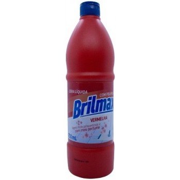 CERA BRILMAX VERMELHA LIQUIDA 750 ML