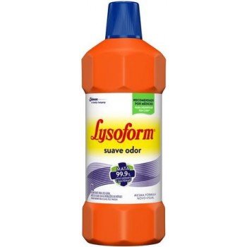 DESINFETANTE LYSOFORM BRUTO SUAVE ODOR 1L