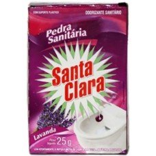 PEDRA SANITARIA SANTA CLARA LAVANDA 25G