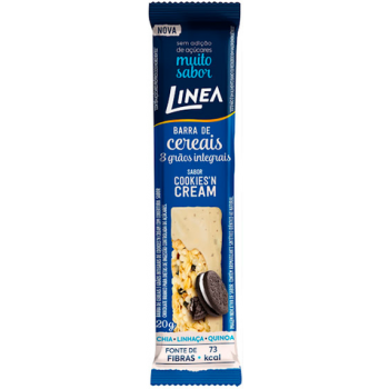 CEREAL BARRA LINEA COOKIES CREAM 20 GR