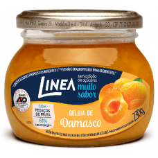 GELEIA LINEA DE DAMASCO SEM AÇÚCAR 230G