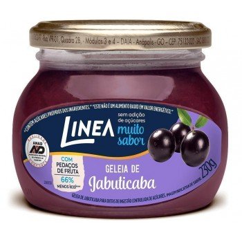 GELEIA LINEA DE JABUTICABA SEM AÇÚCAR 230G