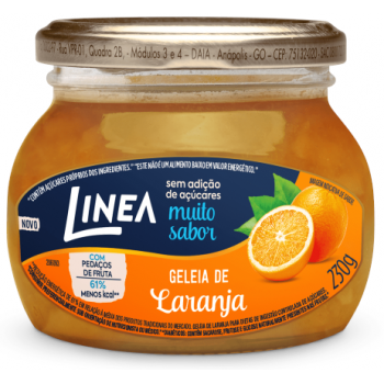 GELEIA LINEA DE LARANJA SEM AÇÚCAR 230G