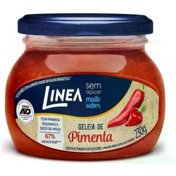 GELEIA LINEA DE PIMENTA VERMELHA SEM AÇÚCAR 230G