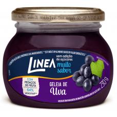 GELEIA LINEA DE UVA SEM AÇÚCAR 230G