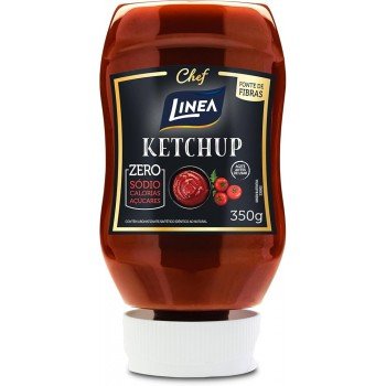 KETCHUP LINEA ZERO 350G