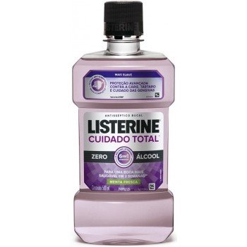 ENXAGUANTE BUCAL LISTERINE ZERO CUIDADO TOTAL 500M