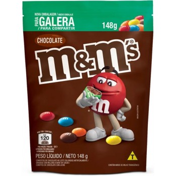 CHOCOLATE M&M PRA GALERA 148 GR