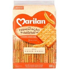 BISCOITO MARILAN FERM. NATURAL CREAM CRACKER 300G