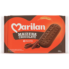 BISCOITO MARILAN MAIZENA CHOCOLATE 350 GR