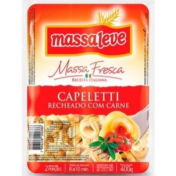 CAPELETTI MASSA LEVE CARNE 400G