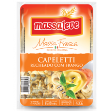 CAPELETTI MASSA LEVE FRANGO 400G