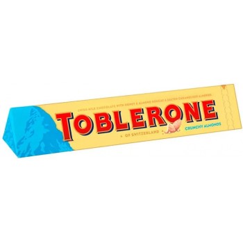 CHOCOLATE TOBLERONE CRUNCHY ALMONDS 100G