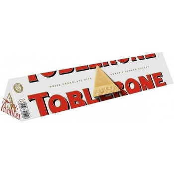 CHOCOLATE TOBLERONE WHITE 100G