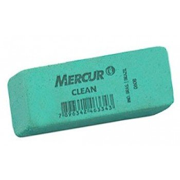 MAT. ESC. BORRACHA MERCUR CLEAN VERDE