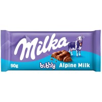 CHOCOLATE MILKA BUBBLY ALPINE MILK 90G