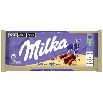 CHOCOLATE MILKA BUBBLY WHITE 95G