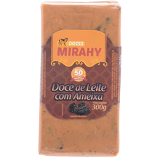 DOCE DE LEITE C/ AMEIXA MIRAHY BARRA 300 GR