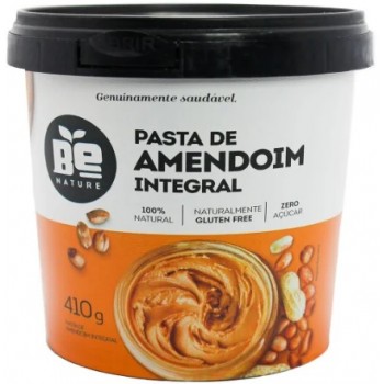 PASTA DE AMENDOIM INTEGRAL BE NATURE 410 GR